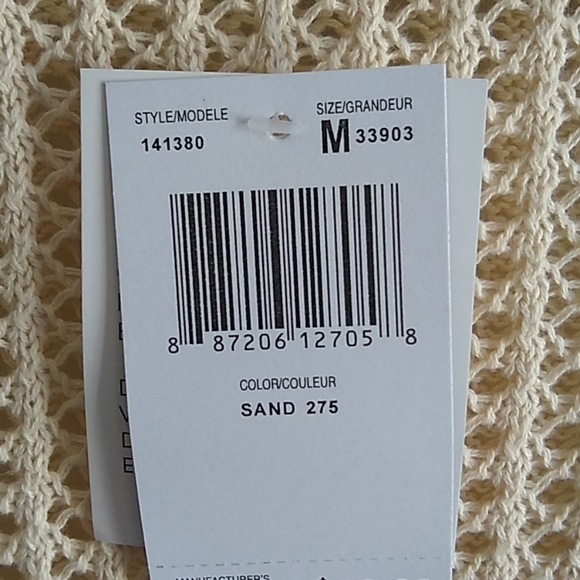 Light weight beige lace top size medium - Picture 7 of 10